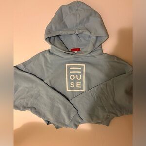 Blue Hoodie Sweatshirt